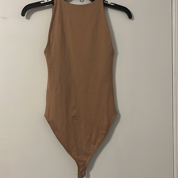 Stradivarius Tan Bodysuit Size S - Picture 3 of 3